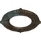 Ekena Millwork Benson Ceiling Medallion (Canopies up to 6 1/8"), 11 1/8"OD x 6 1/8"ID x 5/8"P, Bronze Blue Patina CM11BNBBS - alternate 3